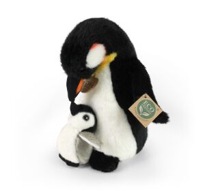 Rappa Plüschpinguin mit Küken 22 cm ECO-FRIENDLY