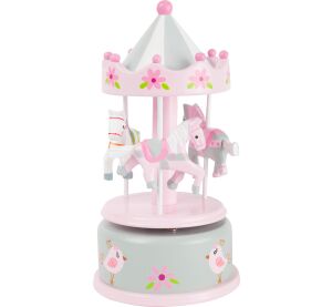 small foot Spielkasten Hobby Karussell Rosa