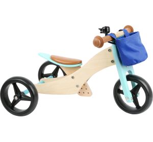 small foot Laufrad und dreirad 2 in1 Türkis