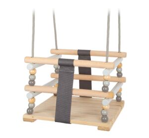 small foot Skandinavische Holzschaukel