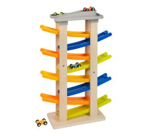 small foot Rennbahn mit Parkdeck XL