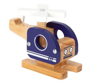 small foot Hölzerner Hubschrauber