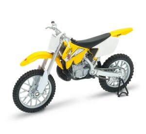 Welly Motorrad Suzuki RM250 1:18 gelb