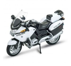 Welly Motorrad BMW R1200 RT 1:18 Polizei weiß