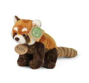 Rappa Plüsch Panda rot 18 cm ECO-FRIENDLY