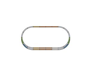 Piko Gleis-Set E (Parallelgleis) - 55340