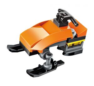Qman Squros Extreme Changeable 2102-8 Redfox 3in1 Schneemobil