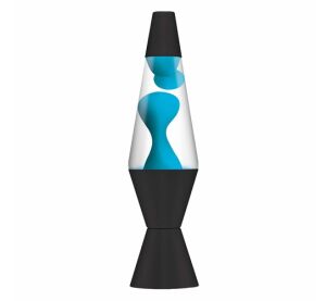 Schylling LAVA Lavalampe Neonblau 36,8 cm