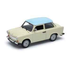 Welly Trabant 601 1:24 beige mit blauem Dach