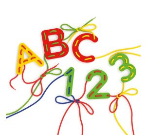 Quercetti Gewindeschneiden ABC+123