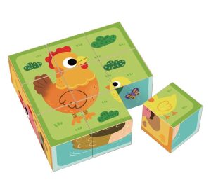 2Kids Toys Holzklötze Bauernhof