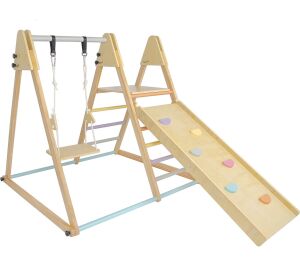 2Kids Toys Spielset aus Holz mit Rutsche