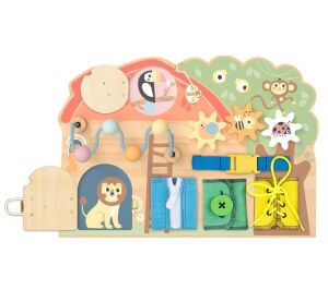 2Kids Toys Activity board Haus mit Tieren