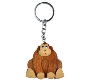 2Kids Toys Großer Schlüsselanhänger aus Holz Affe