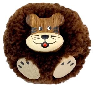 2Kids Toys Großer Holzmagnet mit Pompon Tiger