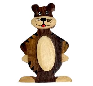 2Kids Toys Großer Holzmagnet Tiger