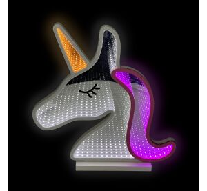 2Kids Toys LED NEON LIGHT Lampe Einhorn