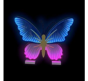 2Kids Toys LED NEON LIGHT Lampe Schmetterling