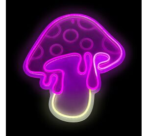 2Kids Toys LED NEON LIGHT Lampe Pilz