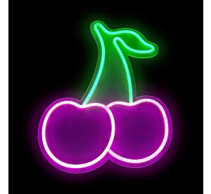 2Kids Toys LED NEON LIGHT Lampe Kirschen