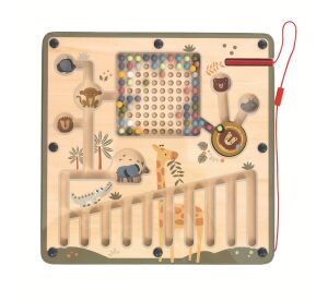 2Kids Toys Motorikbrett magnetisch Safari