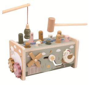 2Kids Toys Multifunktionale Klopfspiel Bauernhof