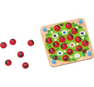 2Kids Toys Mehrfach-Memo-Spiel 3D Marienkäfer