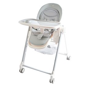 2Kids Toys Hochstuhl mit Rollen grau