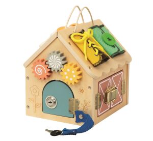 2Kids Activity Board Haus natur klein