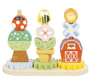 2Kids Toys Bewegbares Stapelspielzeug Landleben