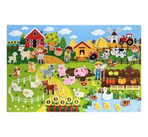 2Kids Toys Interaktive Spielwand Bauernhof