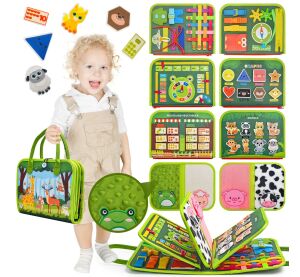 2Kids Toys Sensorisches Beschäftigungsbuch Tiere