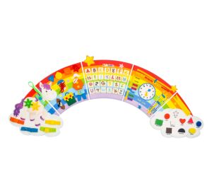 2Kids Toys Soft Activity Board Regenbogen & Wolken