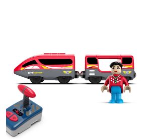 2Kids Toys Elektrisches Eisenbahn-Set mit Fernbedienung und Figur