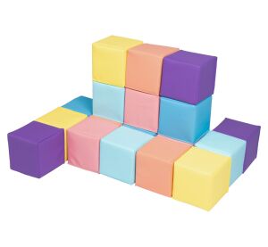 2Kids Toys Pastell Schaumstoffwürfel