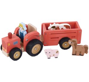 2Kids Toys Traktor mit Anhänger und Figuren