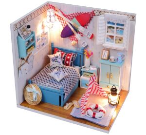 2Kids Toys Miniaturhaus Brandon's Zimmer