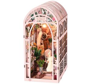 2Kids Toys 3D-Puzzle Buchstütze Miniaturhaus Gewächshaus der Künstlerin