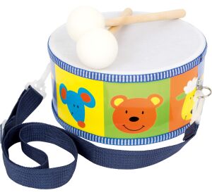 small foot Kindermusikinstrumente aus Holz - Trommel - Tiere