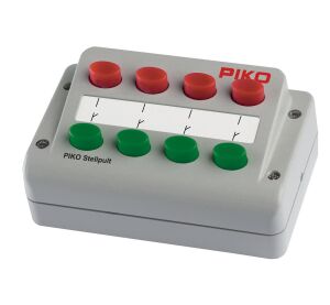 Piko Analoges Bedienfeld (4 Schalter, rot-grün) - 55262