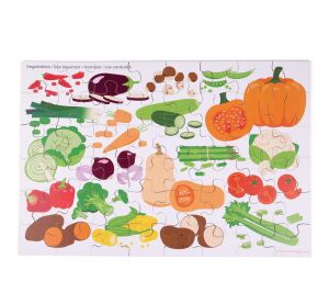 Bigjigs Toys Bodenpuzzle Gemüse
