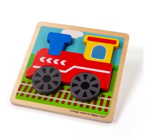 Bigjigs Toys Insert Puzzle Zug