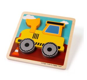 Bigjigs Toys Einsatz Puzzle Digger