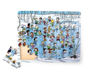 small foot Holzpuzzle Snoopy im Winter