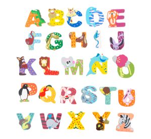small foot Alphabet Buchstabe aus Holz 1 Stück