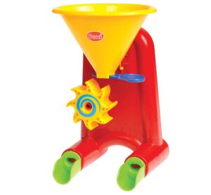 Gowi Mini Wasser- und Sandmühle rot