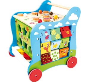 small foot Lauflernwagen großer Motorwürfel Elf