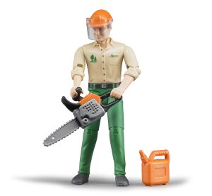 Bruder BWORLD Holzfäller Figur