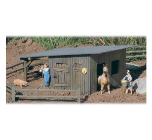 Piko G Authentic Edition Stall mit Schuppen - 62247