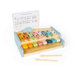 Bigjigs Toys Klavier und Xylophon 2 in 1